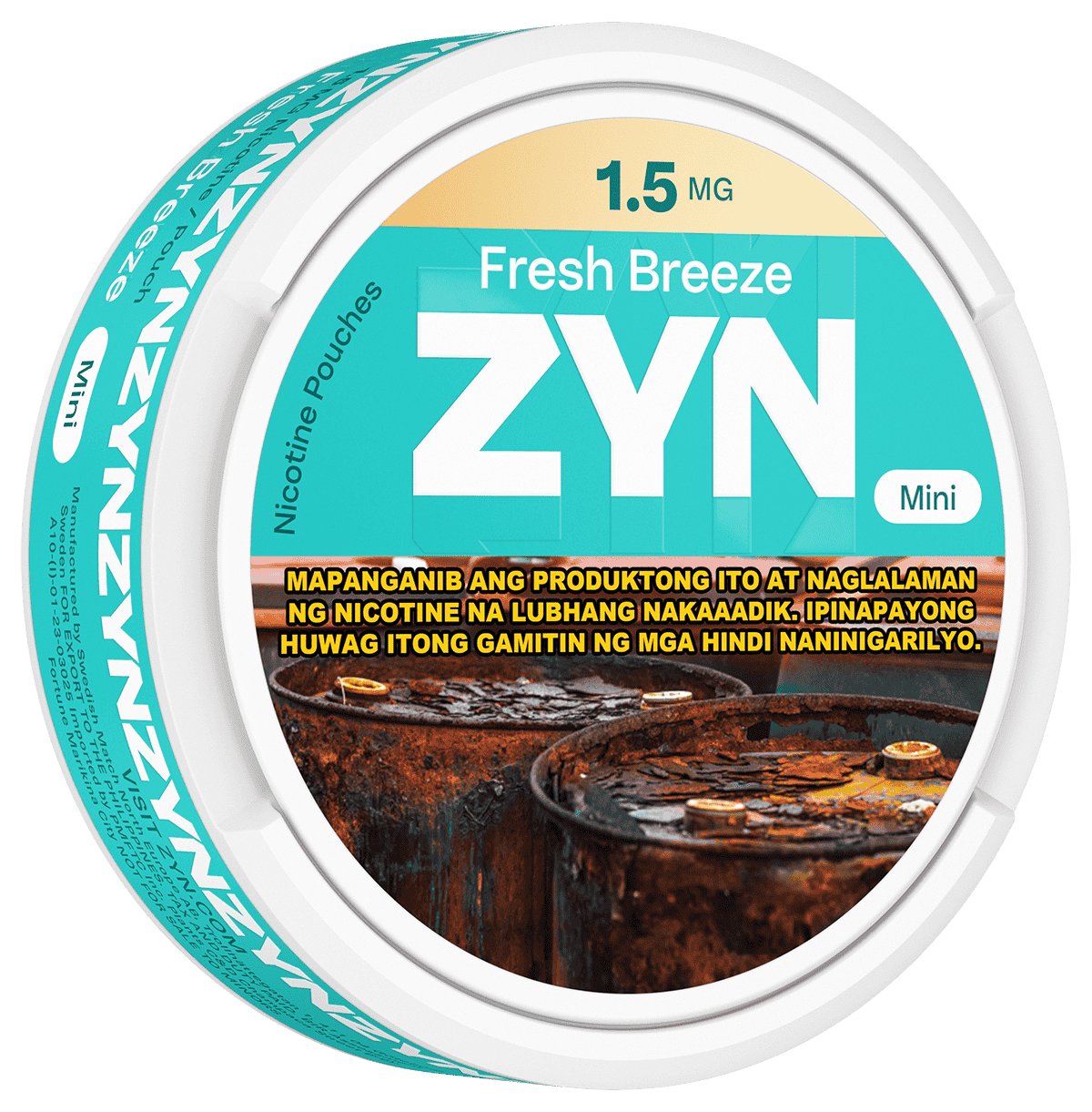 ZYN FRESH BREEZE 1.5MG
