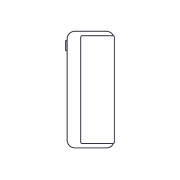 Outline of IQOS ILUMA i Prime Charger