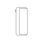 Outline of IQOS ILUMA i Prime Charger