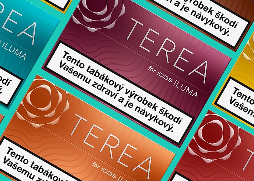 Krabičky náplní TEREA