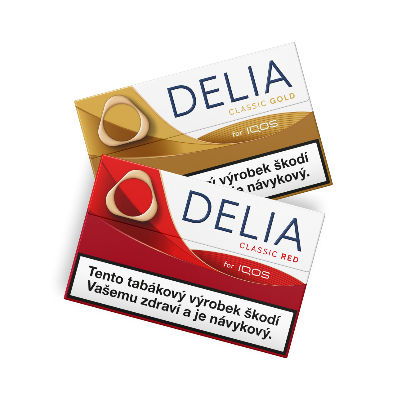 Dvě krabičky DELIA
