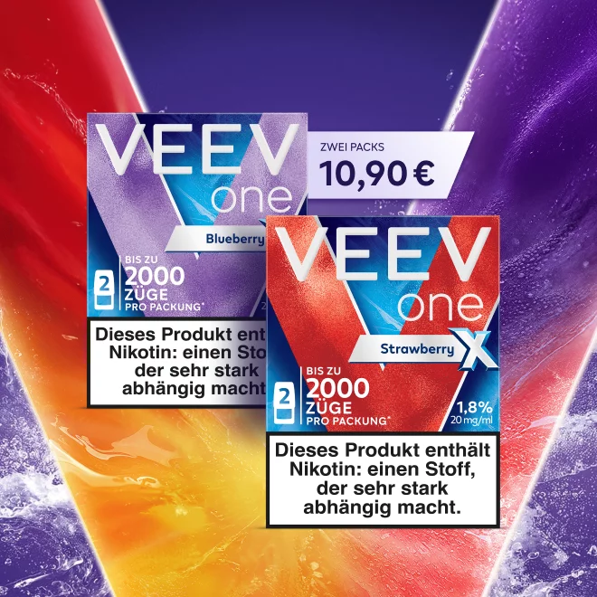 2 Packungen VEEV ONE Extra für 10,90 €