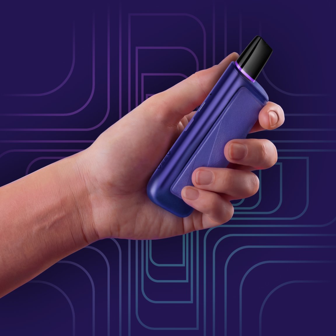 Eine Hand hält ein VEEV ONE PLUS Gerät