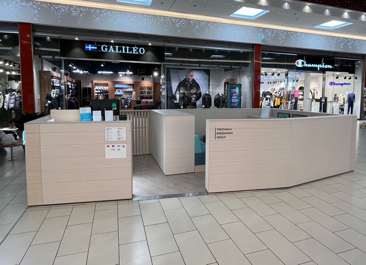Trgovina z brezdimnimi izdelki Citycenter