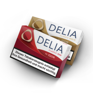 2 Packungen DELIA Red und Gold