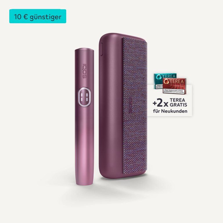 IQOS ILUMA i PRIME inkl. 2 Gratis TEREA Packungen für Neukunden