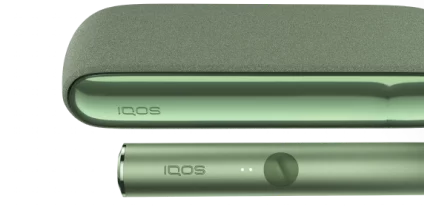 IQOS ILUMA Gerät in Moss Green