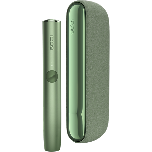 An illustration showing an IQOS ILUMA.