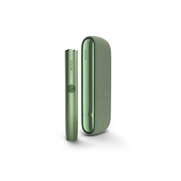 An illustration showing an IQOS ILUMA.