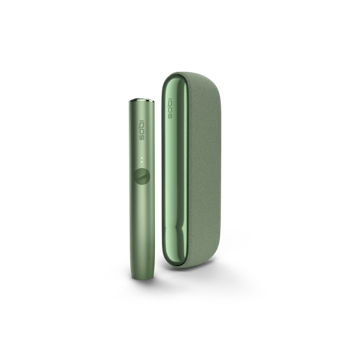An illustration showing an IQOS ILUMA.