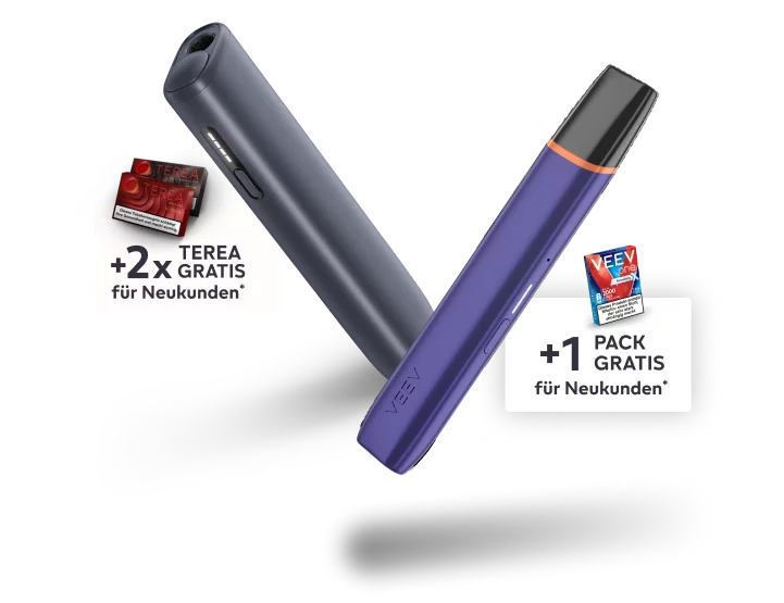 VEEV ONE Gerät und IQOS ILUMA i ONE Gerät