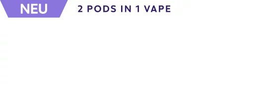 Neu 2 Pods in 1 Vape VEEV ONE +