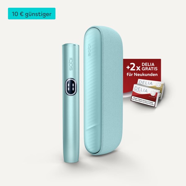 IQOS ILUMA i inkl. 2 Gratis DELIA Packungen für Neukunden