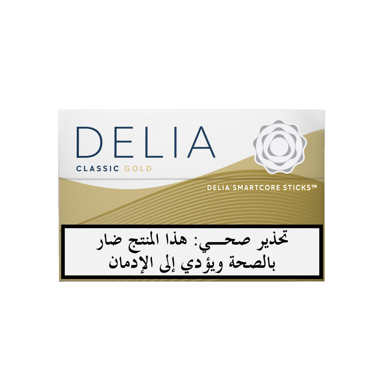 IQOS ILUMA DELIA Classic Gold tobacco sticks package