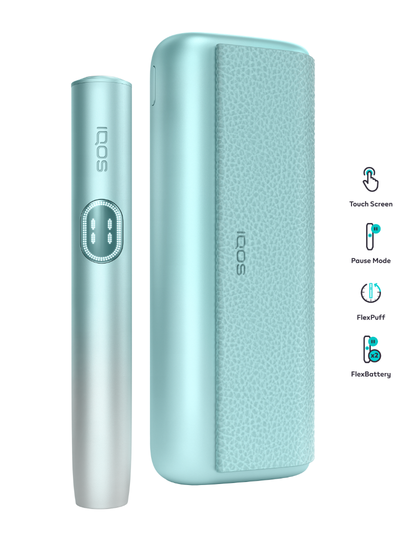 Garnet Red IQOS ILUMA i PRIME device and its charger