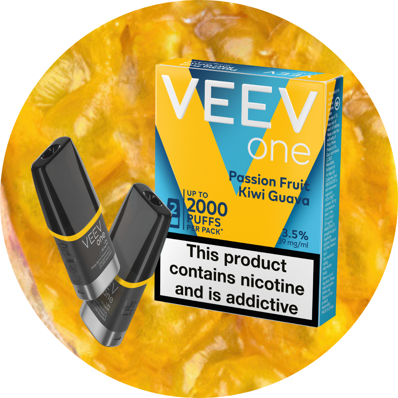 passion kiwi goyave veev one What is VEEV? | E-Cigarette & Vaping Devices