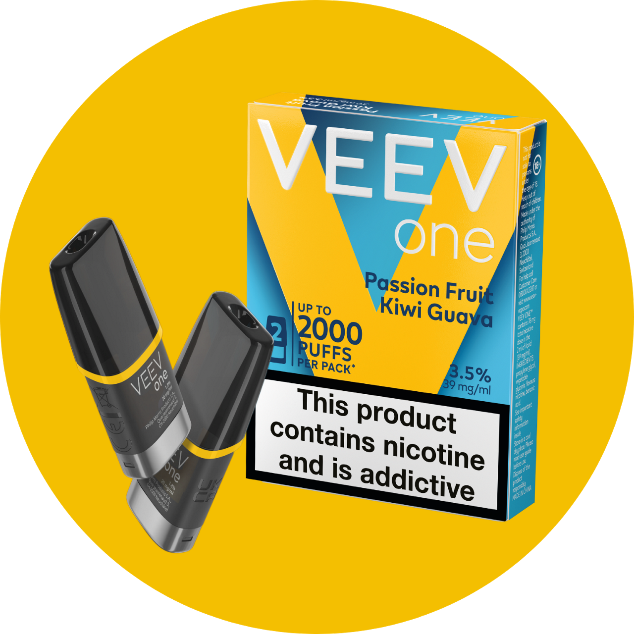 geekvape aegis solo 3 istruzioni VEEV One Blended Tobacco Prefilled Pod 2-Pack Mellow Leaf main image 0