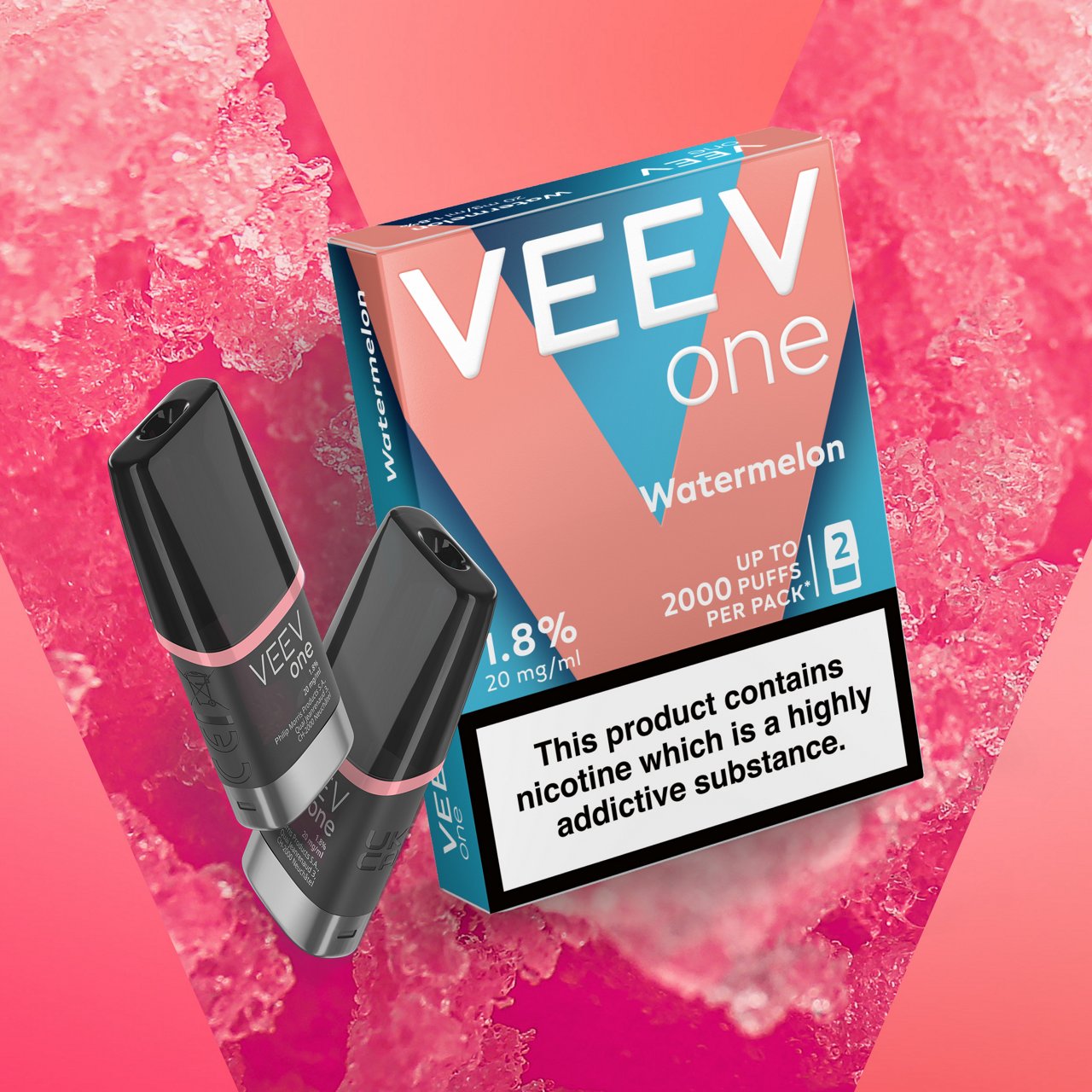 veev vape flavours VEEV One Pineapple Lemon Prefilled Pod 2-Pack main image 0