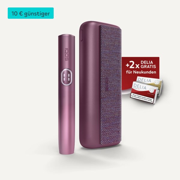 IQOS ILUMA i PRIME inkl. 2 Gratis DELIA Packungen für Neukunden