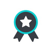 Star badge icon
