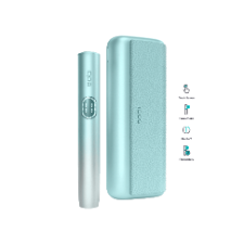 Garnet Red IQOS ILUMA i PRIME device and its charger