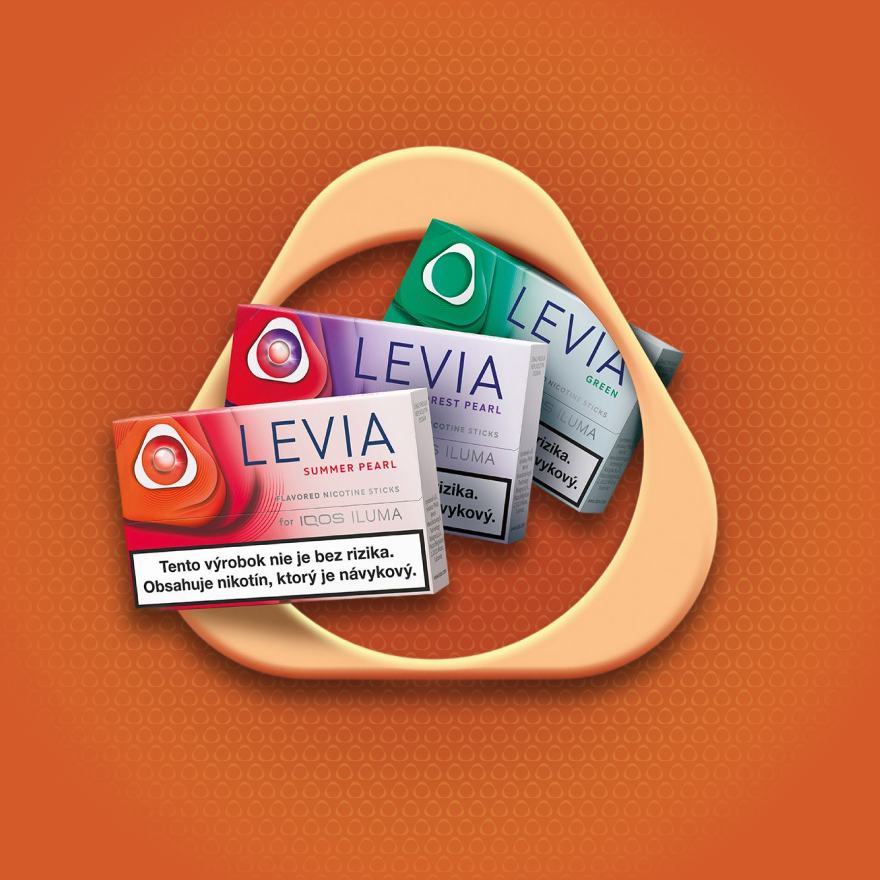 Tri krabičky náplni LEVIA pre IQOS ILUMA