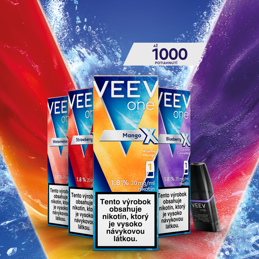 Náplne VEEV ONE X