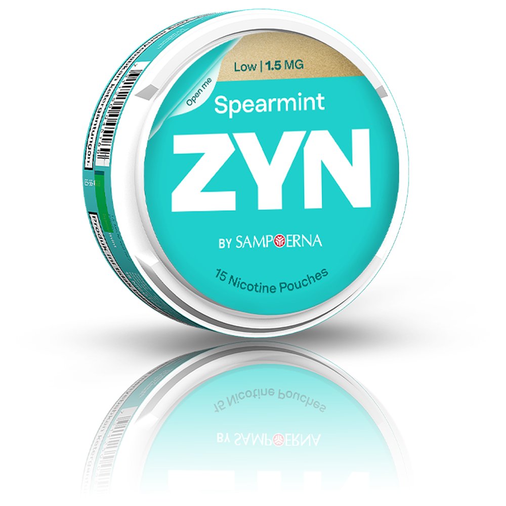 zyn kantong nikotin rasa spearmint