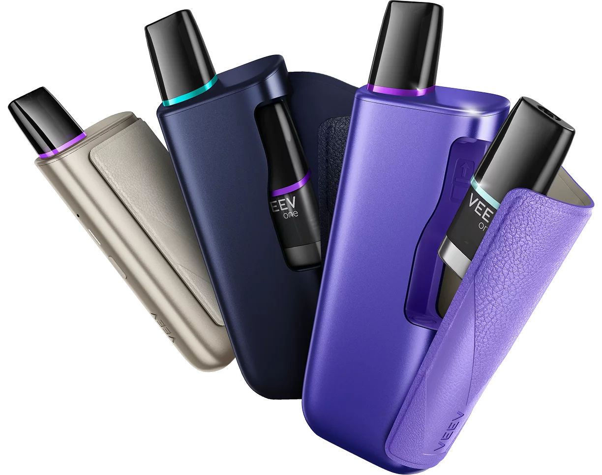VEEV ONE PLUS Geräte aufgefächert in allen 3 verfügbaren Farben