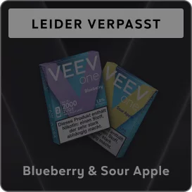 Leider verpasst Blueberry & Sour Apple Packs