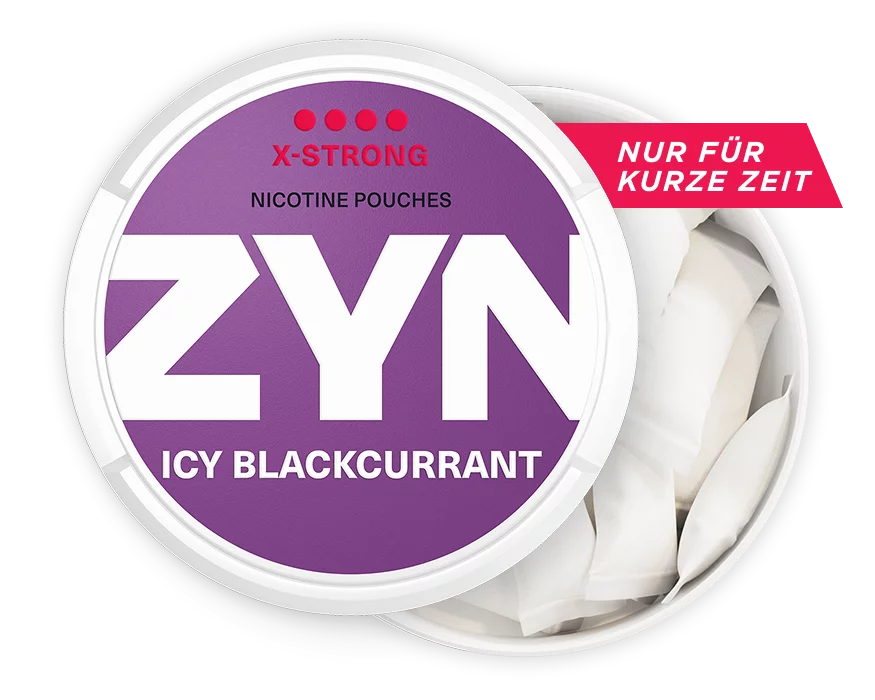 Dose ZYN ICY BLACKCURRANT X-STRONG