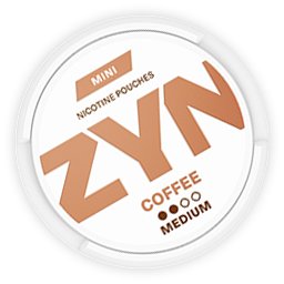 5 ZYN Mini cans from the ZYN smooth nicotine experience range and an open can