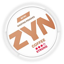 5 ZYN Mini cans from the ZYN smooth nicotine experience range and an open can