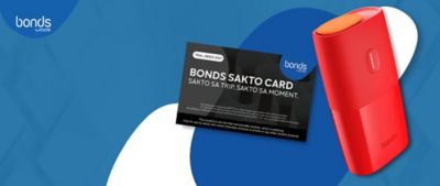 Try BONDS for Free, sign up to get your digital BONDS Sakto Trial Card