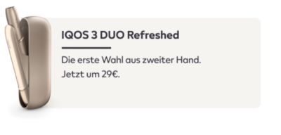 IQOS 3 DUO Refreshed Brilliant Gold