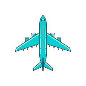 Ein illustrierter Koffer