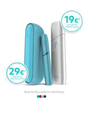  IQOS ORGINAL DUO und IQOS ORGINAL ONE Sommerangebot