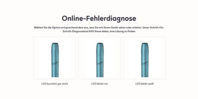 IQOS ORIGINALS Diagnosetool