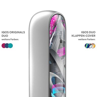 IQOS Kappe im Design Rebel Steel