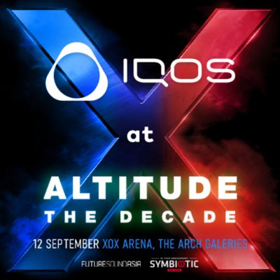 IQOS at ALTITUDE The Decade event