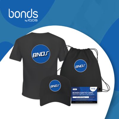 BONDS by IQOS Pop-up Exclusive merchandise