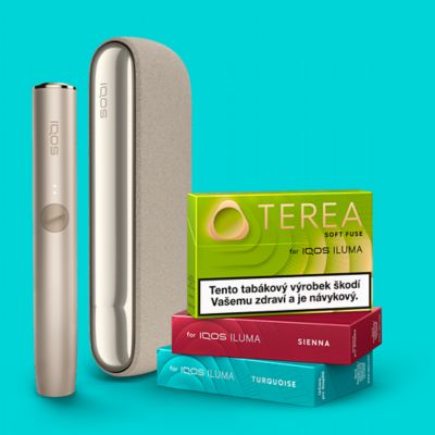 IQOS ILUMA MID a tři krabičky TEREA