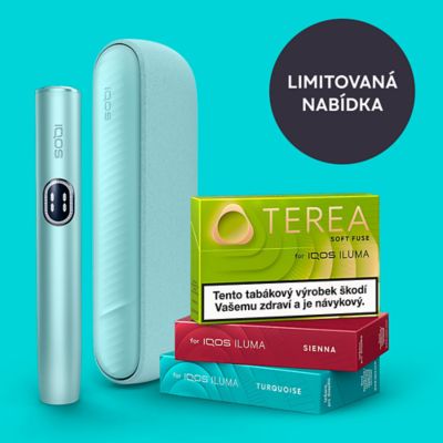 IQOS ILUMA I a tři krabičky TEREA