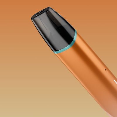 VEEV inPrime zařízení na oranžovém pozadí 