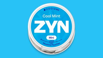 Otevřená krabička ZYN COOL MINT