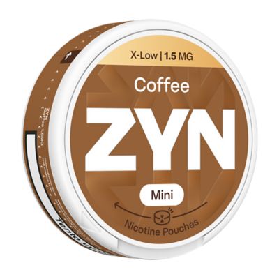 Hnědá ZYN Coffee krabička Mini 1,5 MG