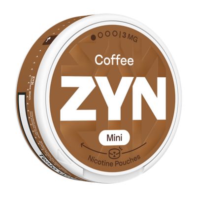 Hnědá ZYN Coffee krabička Mini 3 MG