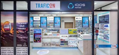 Pohled na prodejnu IQOS Partner Jihlava