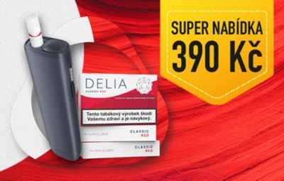 Krabičky DELIA a zařízení IQOS ILUMA i ONE
