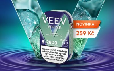 VEEV inPRIME Blue Mint krabička